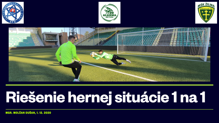 Riešenie situácie 1:1 z pohľadu brankára - Molčan, MŠK Žilina