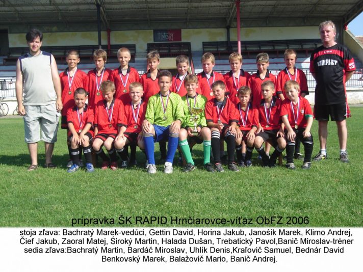 2006 turnajObFZ 1. Miesto