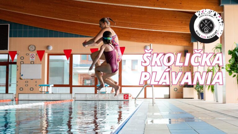 Školička plávania - Kids Fun Academy - vzdelávanie.digital